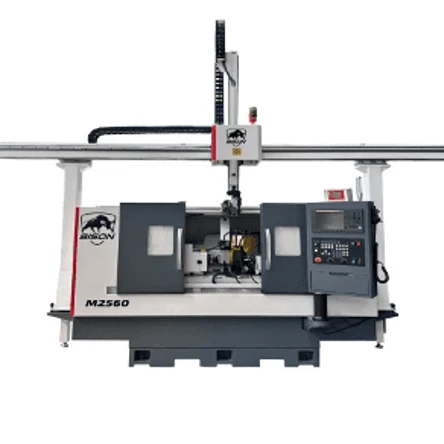 ВЫСОКОТОЧНЫЙ КРУГЛОШЛИФОВАЛЬНЫЙ СТАНОК С ЧПУ И ПОРТАЛЬНЫМ РОБОТОМ MK2560